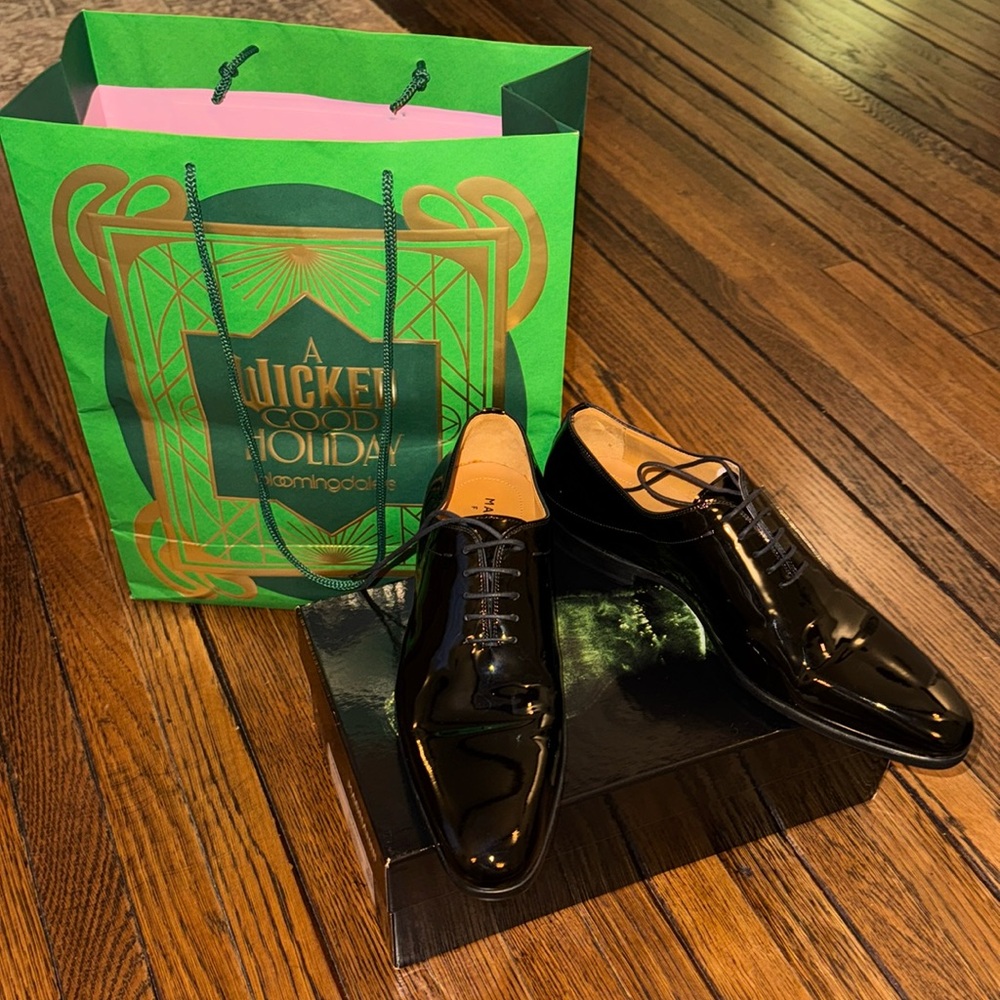 BNWT Magnani Patent Leather Loafers